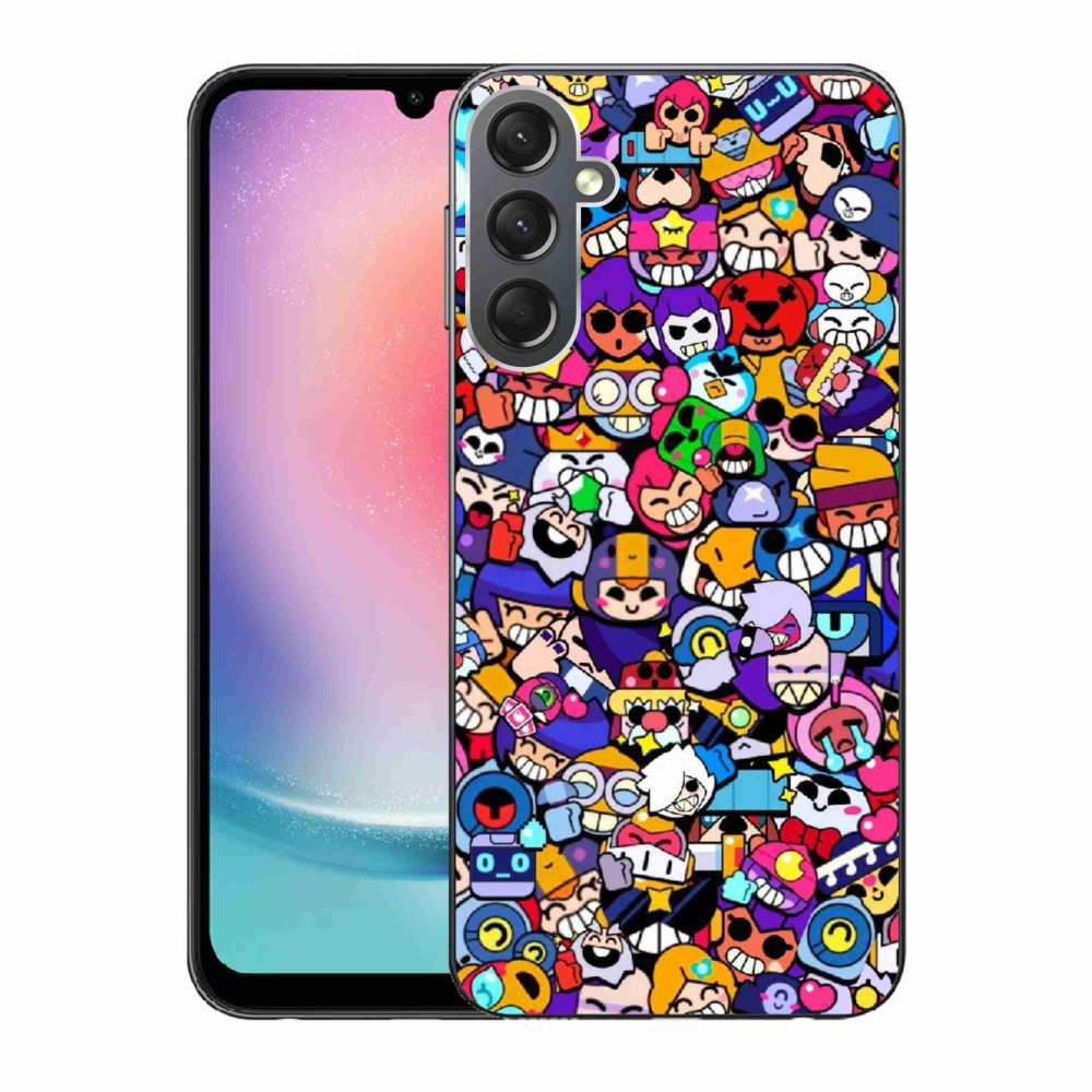 Gél borítás mmCase Samsung Galaxy A24 készülékhez - brawl stars 2