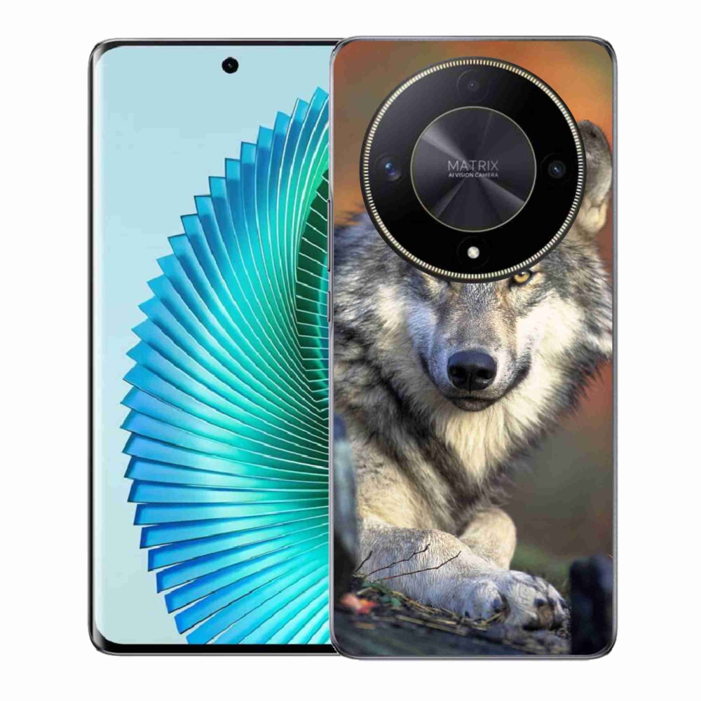 Gél tok mmCase a Honor Magic 6 Lite 5G számára - farkas