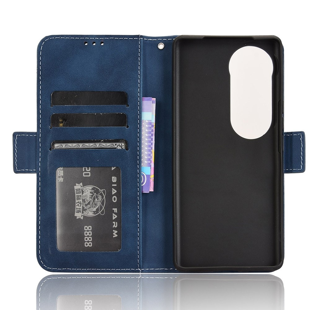 Több könyv tok a Vivo V40 5G-hez - kék