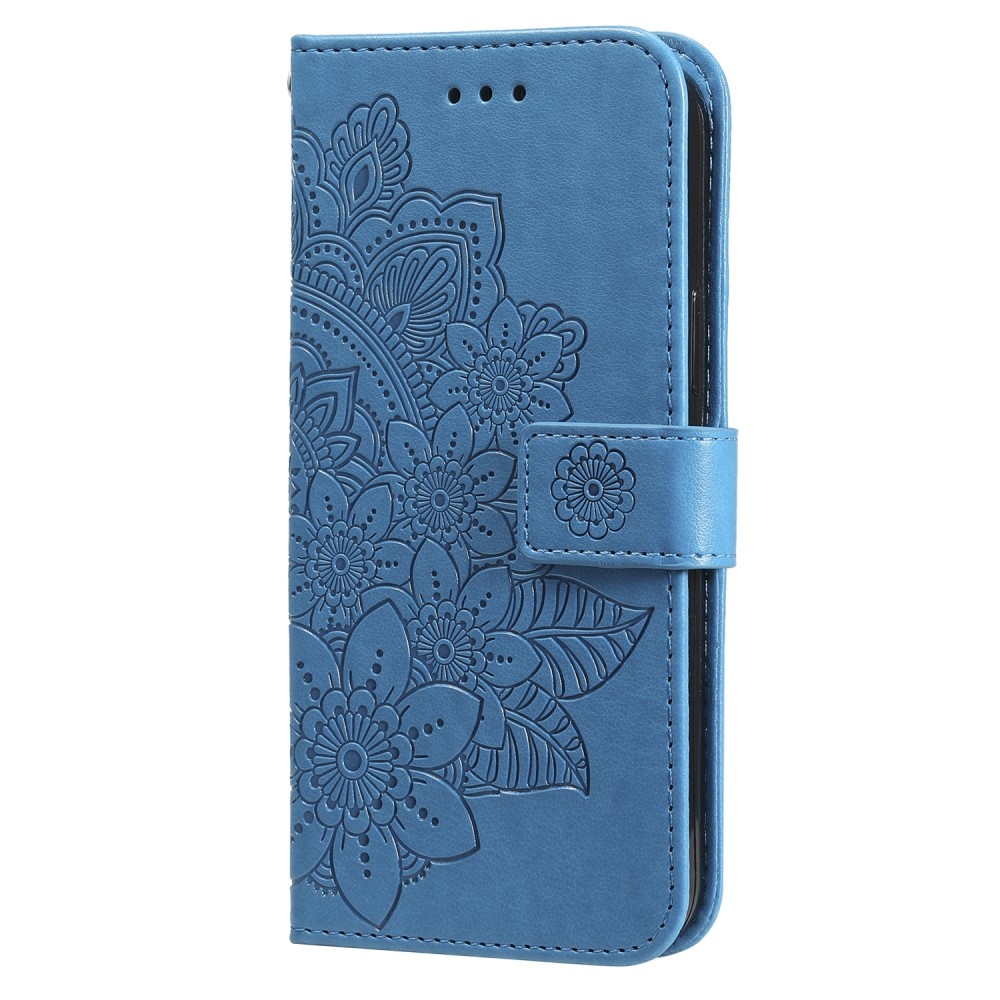 Mandala könyv tok Xiaomi Redmi Note 13 Pro+ 5G - kék
