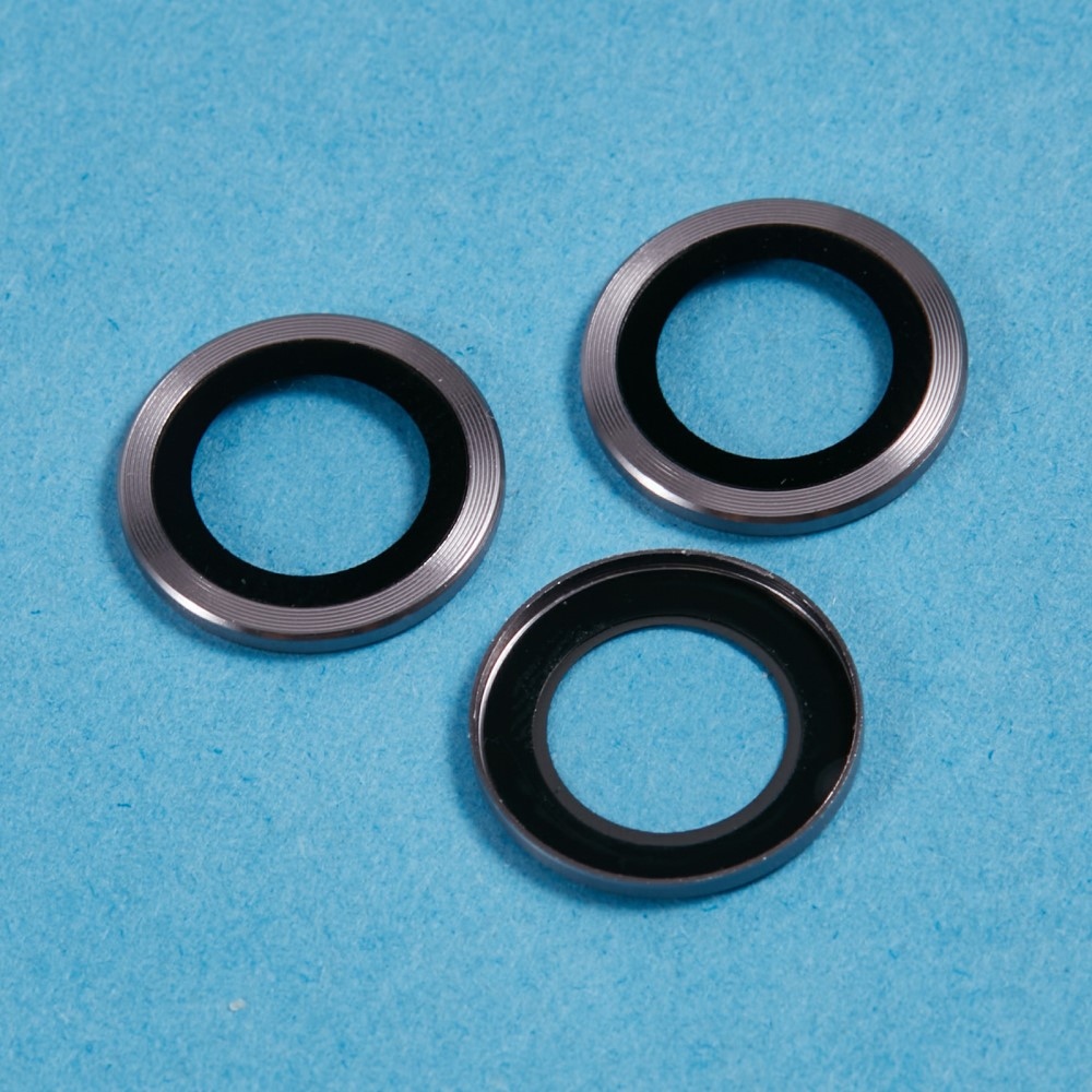 Fém kamera lencse üveg Samsung Galaxy S25+ (különálló üveg) - szürke