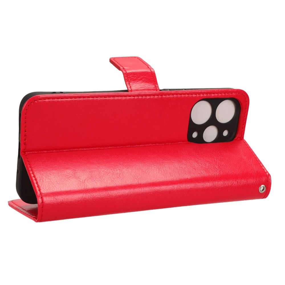 Lókönyv tok a Xiaomi Redmi 12 4G/5G készülékhez - piros