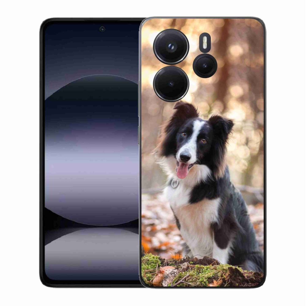 Gél borító mmCase a Xiaomi Redmi Note 14-hez - border colie 1