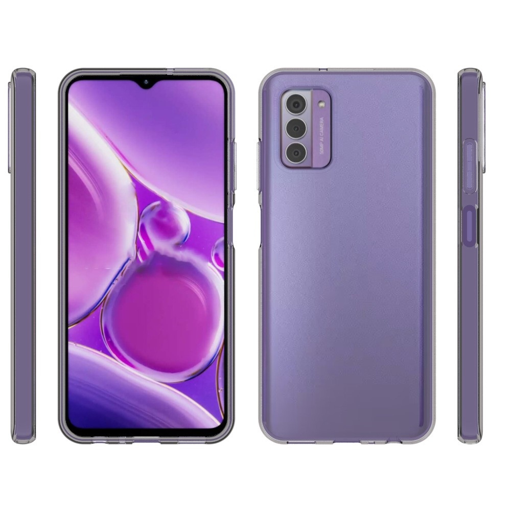 Átlátszó zselés tok Nokia G42 készülékhez - átlátszó
