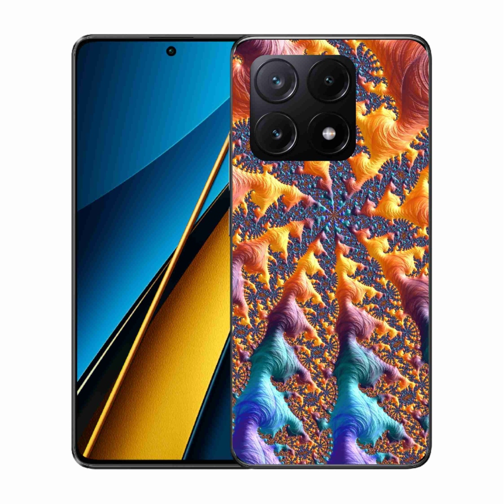 Gél borítás mmCase a Xiaomi Poco X6 Pro 5G számára - absztrakt motívum 23