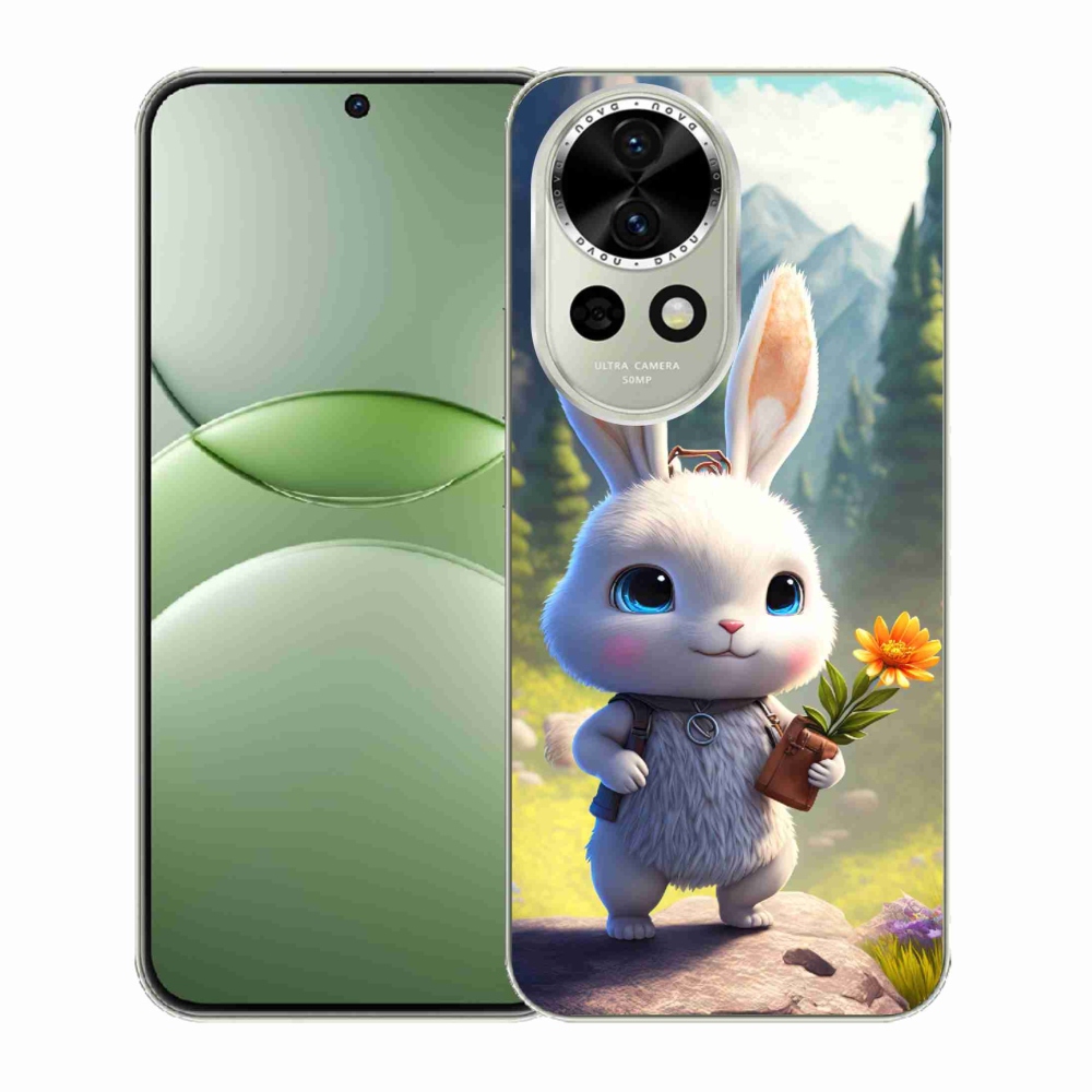 Gél borítás mmCase a Huawei Nova 13 5G számára - aranyos nyuszi