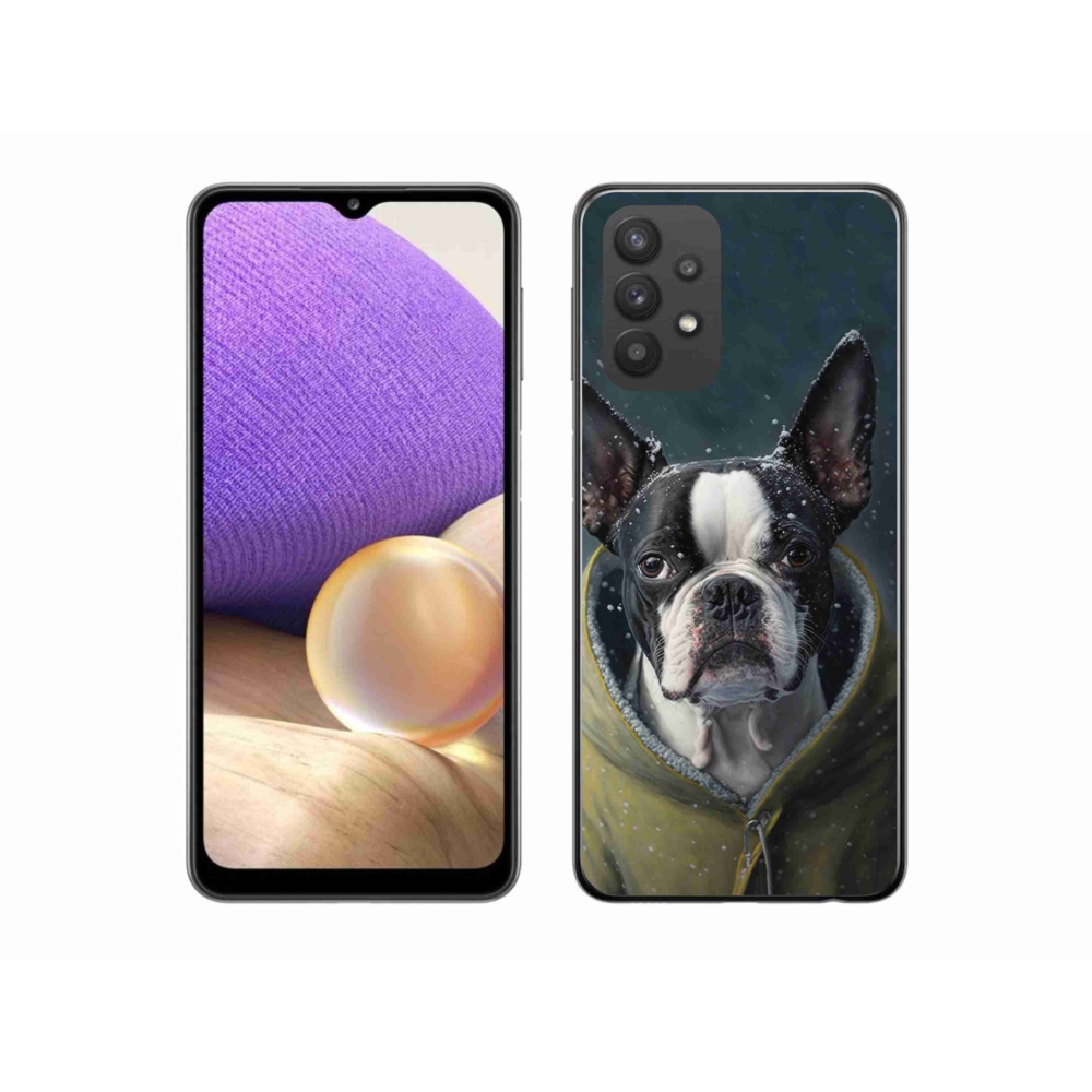 Zselés borítás mmCase Samsung Galaxy A32 5G - bulldog