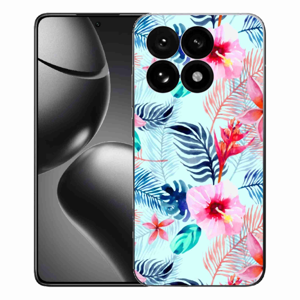 Gél borítás mmCase a Xiaomi 15T-hez - virágok