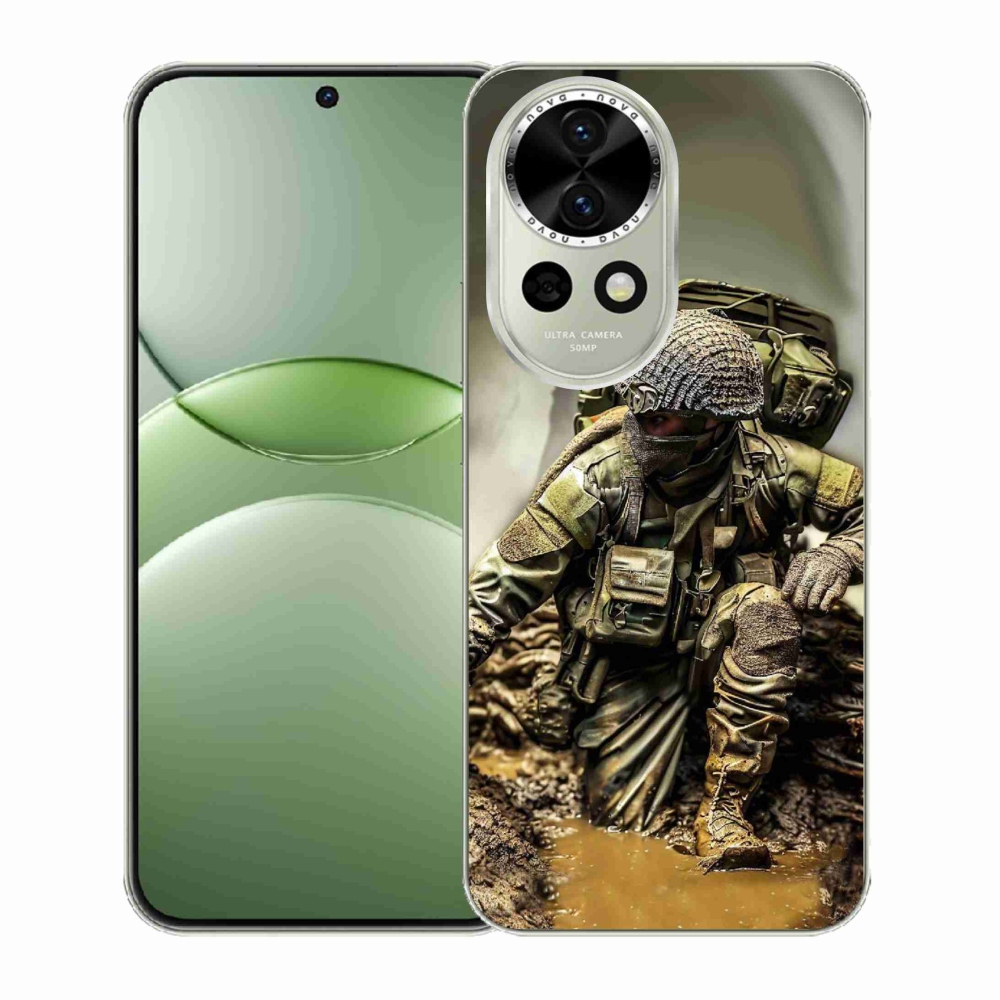 Gél borítás mmCase a Huawei Nova 13 5G-n - katona