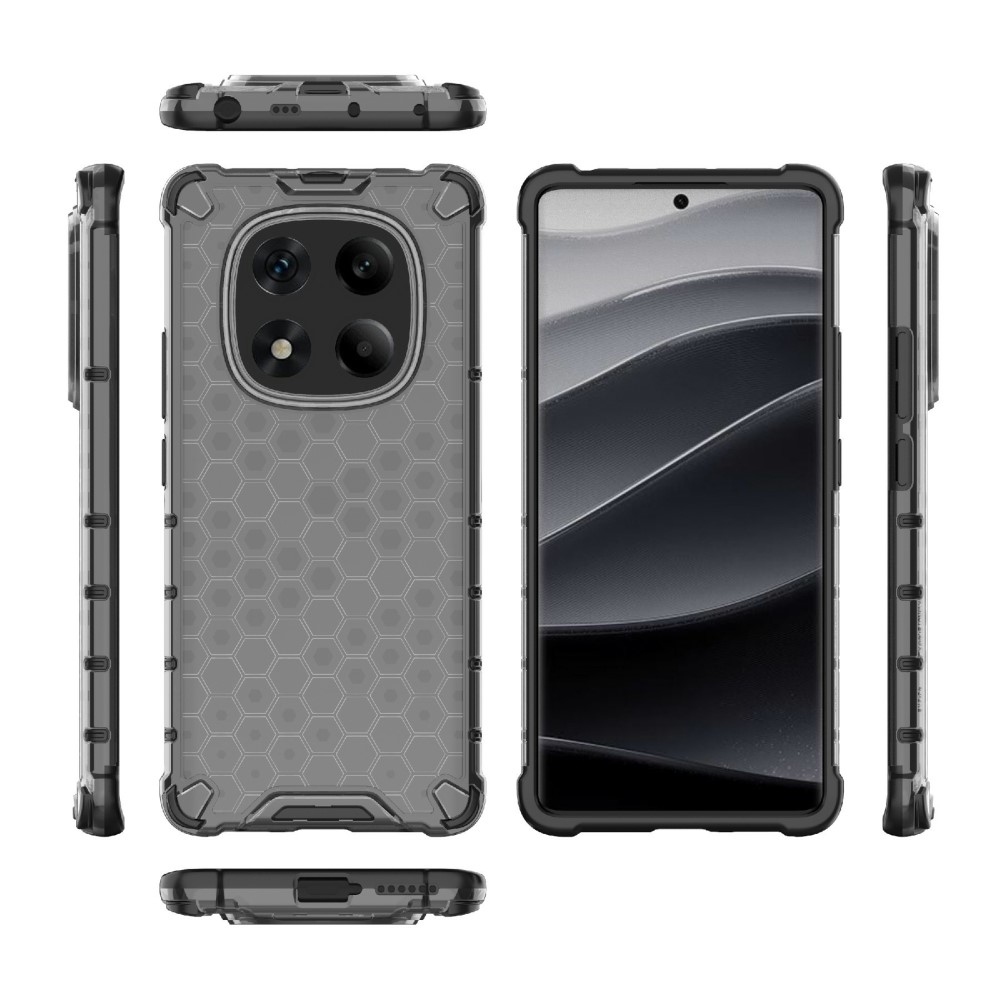 Méz tartós borítás Xiaomi Redmi Note 14 Pro-hoz - fekete