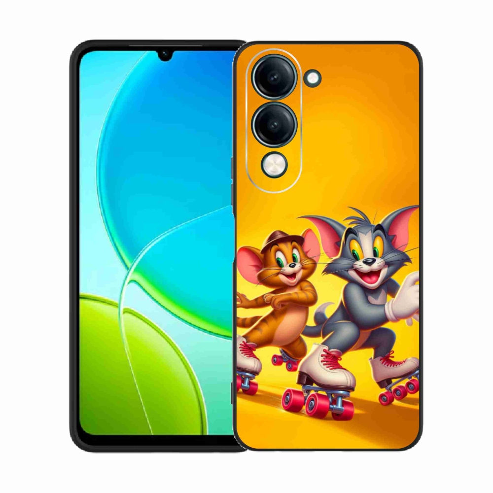 Gél borító mmCase a Vivo Y29s 5G-hez - tom a jerry