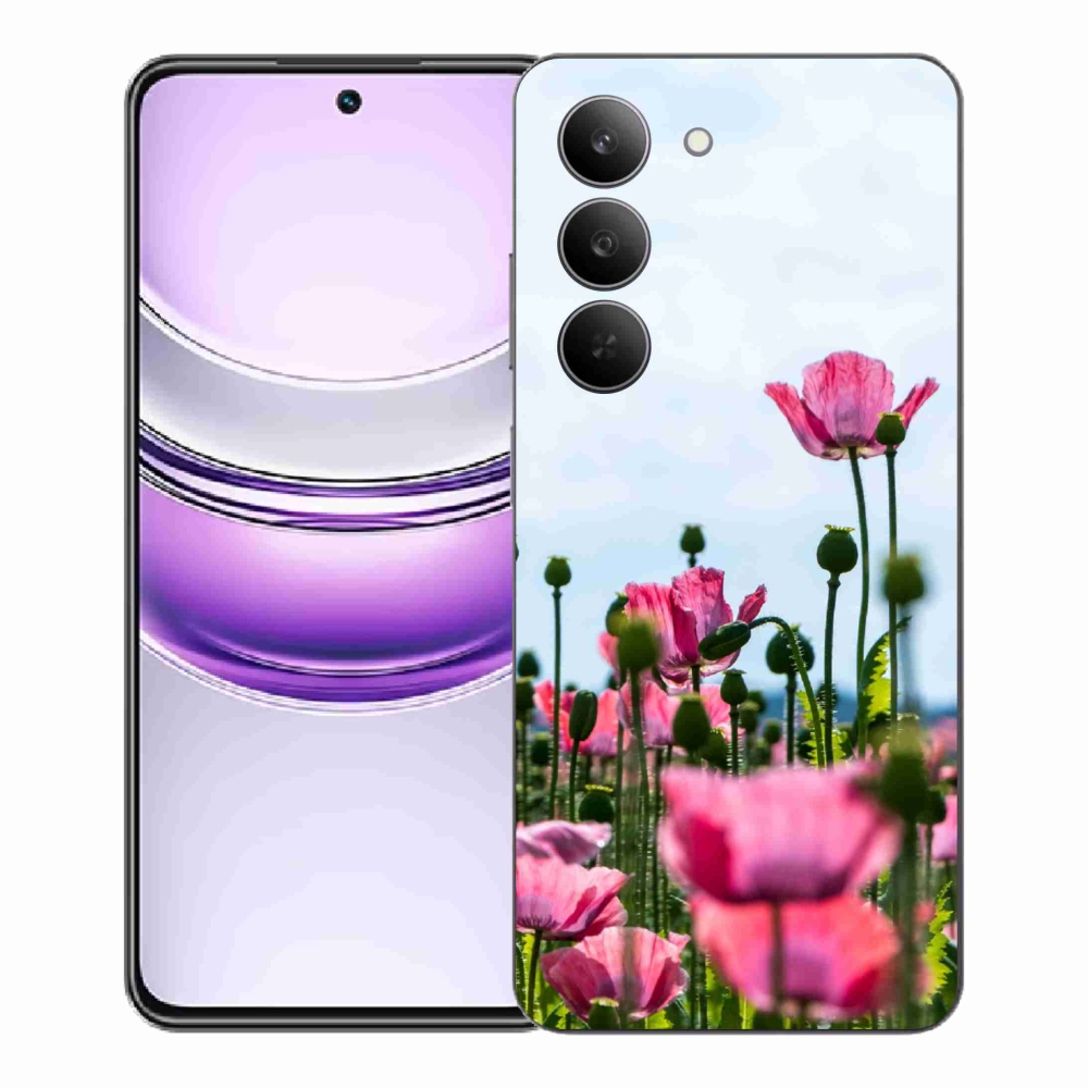 Gél borítás mmCase a Realme 14x 5G készülékhez - mákos színű