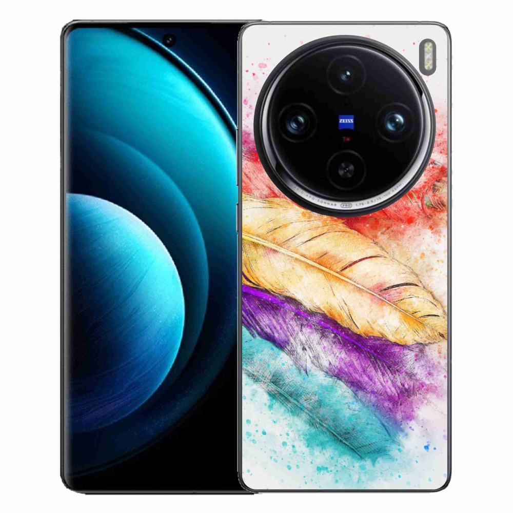 Zselés borítás mmCase Vivo X100 Pro 5G - színes tollhoz