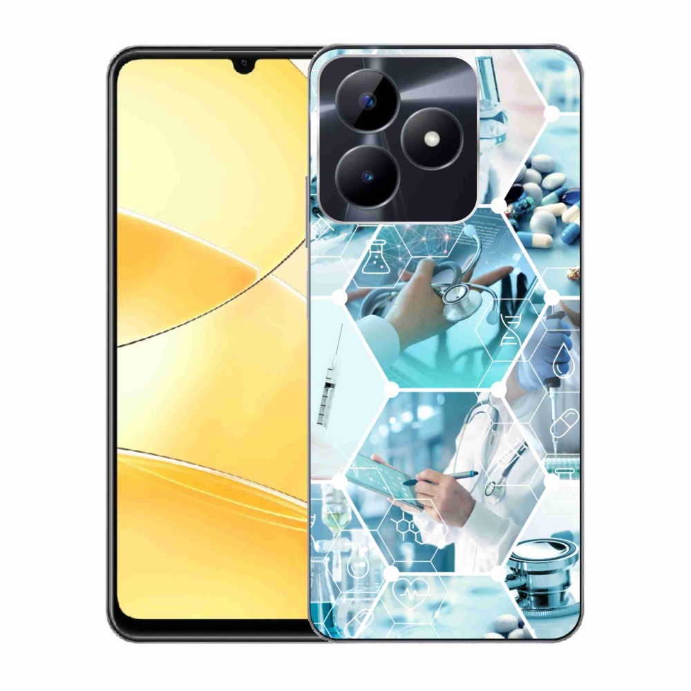 Zselés borító mmCase a Realme C51/C53 készülékhez - egészség