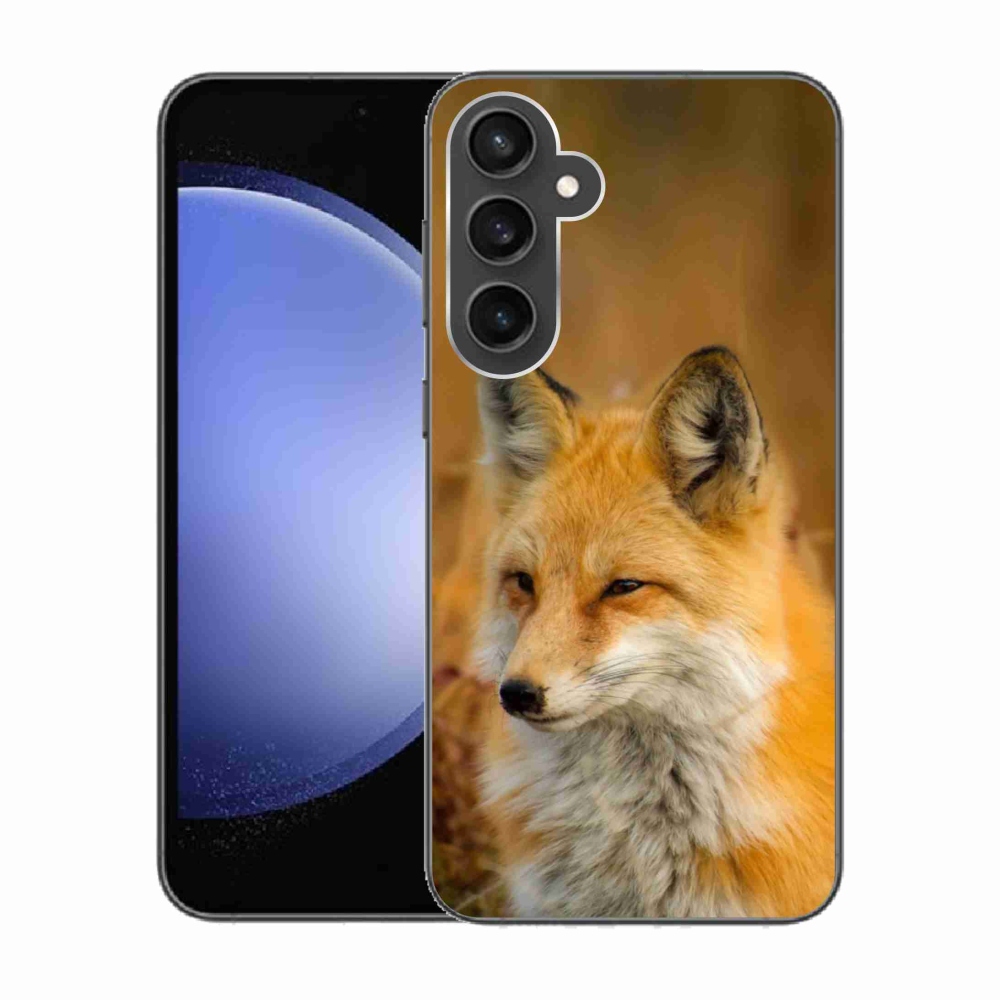 Zselés borítás mmCase Samsung Galaxy S23 FE készülékhez - róka