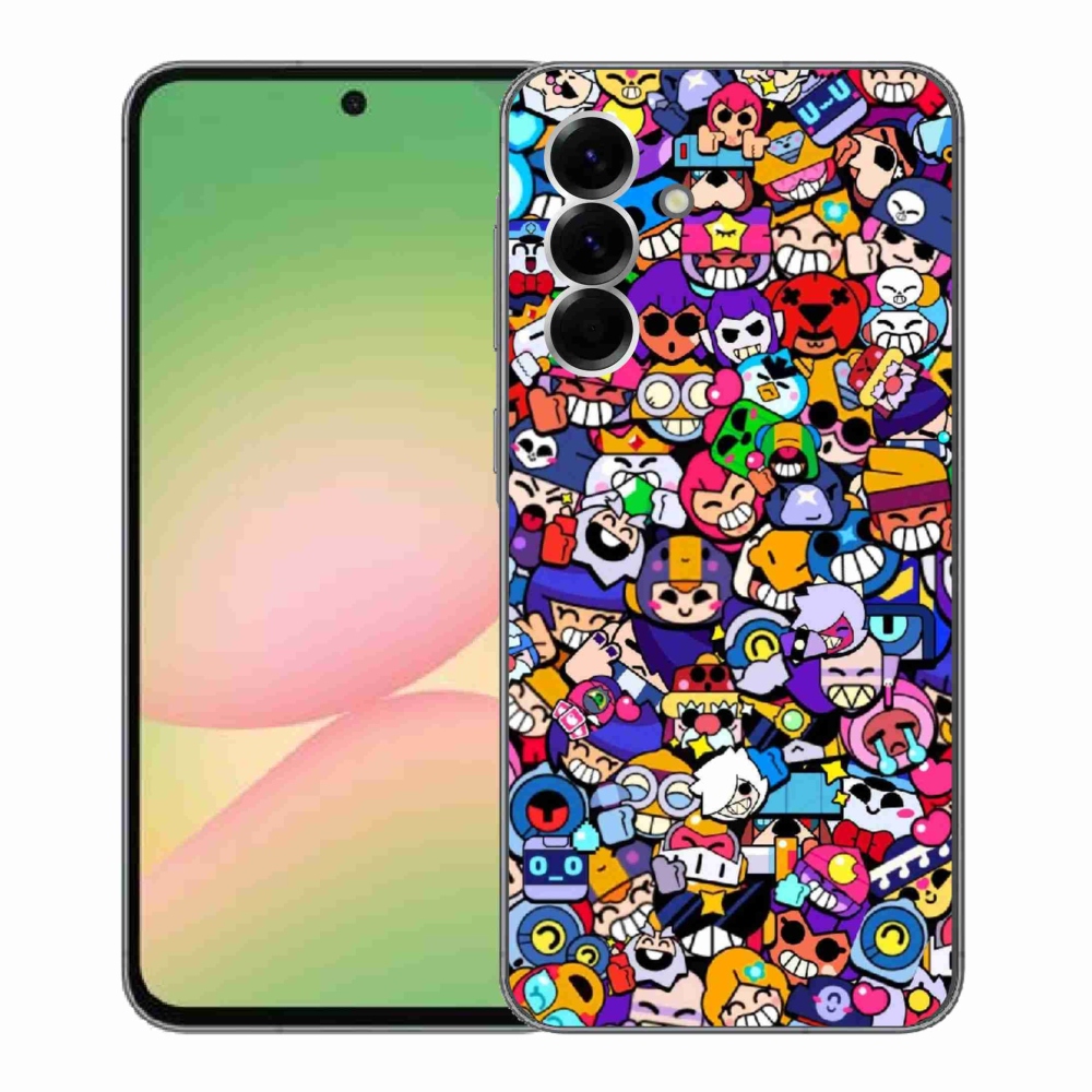 Gél borítás mmCase Samsung Galaxy A56 5G - verekedős csillagok 2