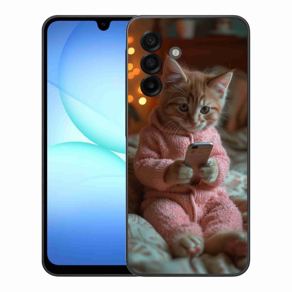 Zselés borítás mmCase Samsung Galaxy A17 4G/5G - baba mobillal