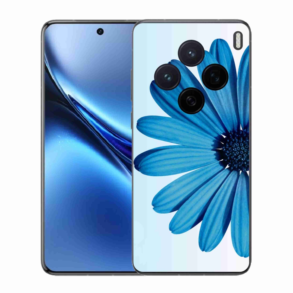 Zselés borítás mmCase a Vivo X200 5G-hez - kék margaréta