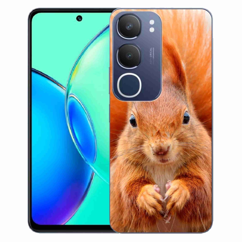 Zselés borítás mmCase a Vivo Y19s készülékhez - mókus