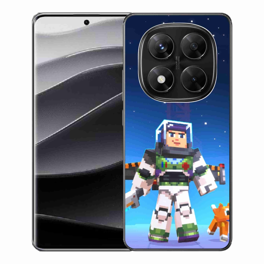 Gél borítás mmCase a Xiaomi Redmi Note 14 Pro 5G/Poco X7 5G számára - minecraft 2