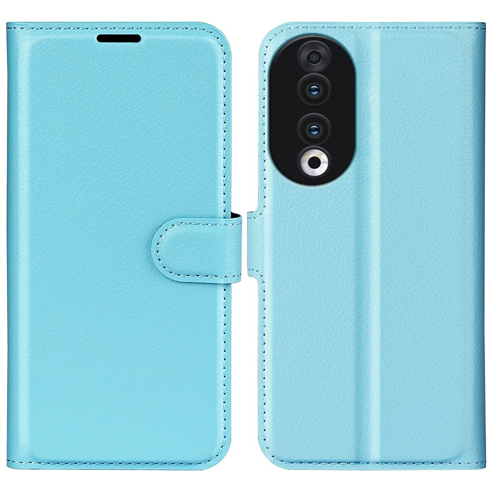 Litchi könyvtáska a Honor 90-hez - kék