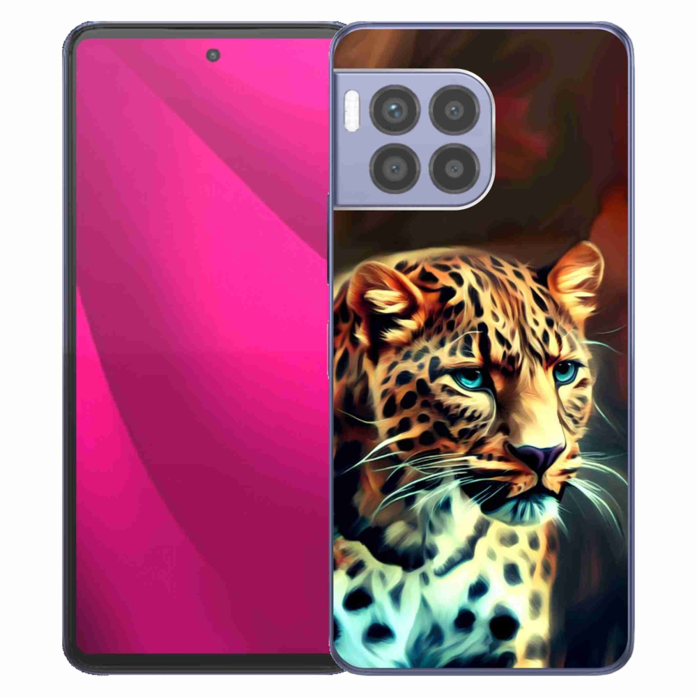 Zselés borítás mmCase a T-Mobile T Phone 2 Pro készülékhez - leopárd színű