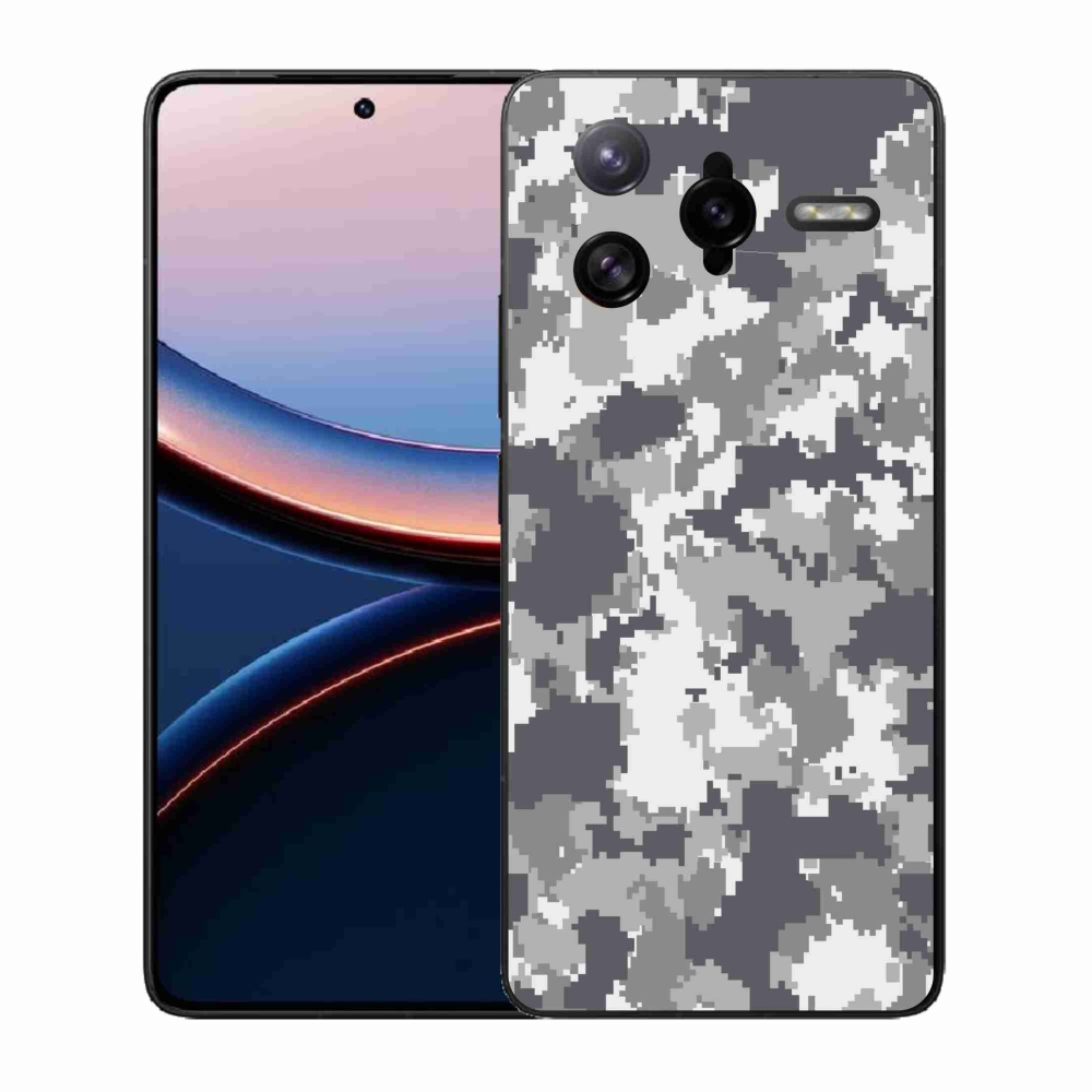 Gél borítás mmCase a Xiaomi Poco F7 Ultra számára - terepszínű minta 2