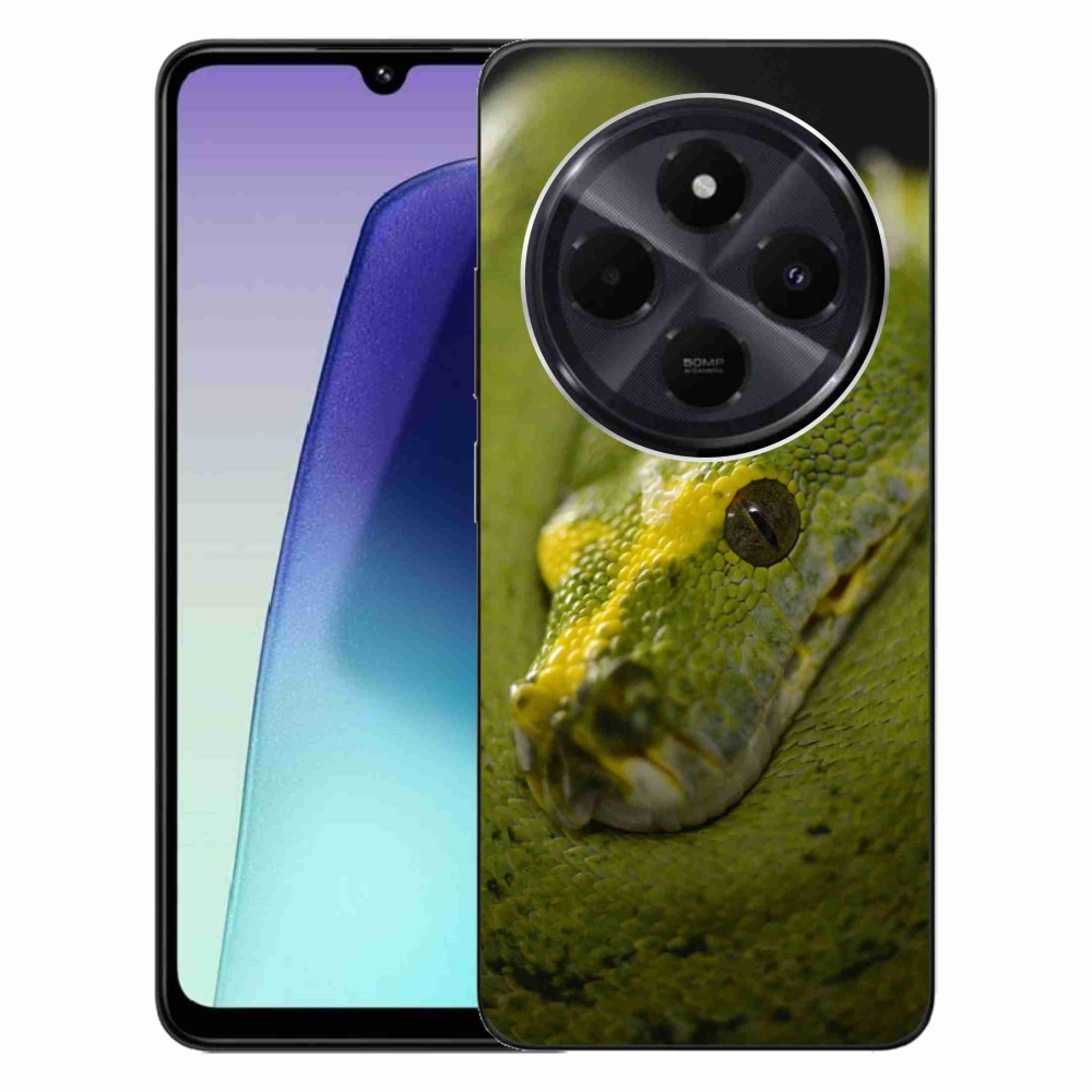 Gél borítás mmCase a Xiaomi Redmi 14C/Poco C75 számára - kígyó 2