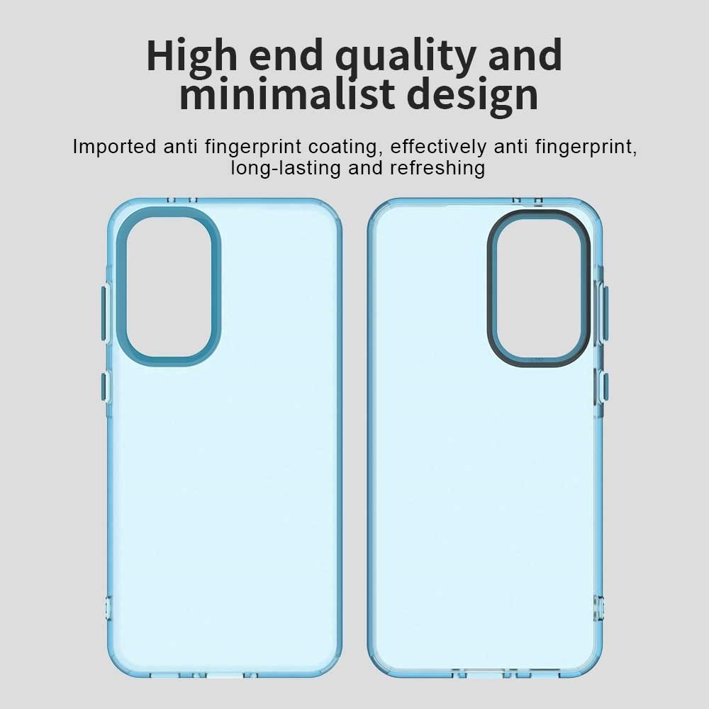 Candy matt zselés tok Samsung Galaxy A36 5G/A56 5G - kék