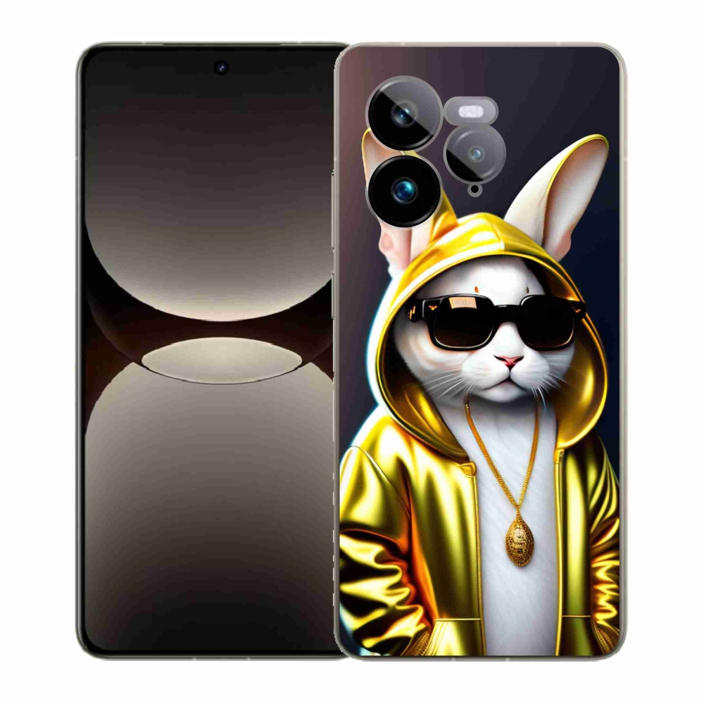 Zselés borítás mmCase a Realme GT 7 Pro 5G számára - cat boss