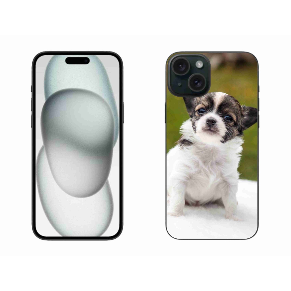 Gél tok mmCase iPhone 15 Plus készülékhez - chihuahua 4