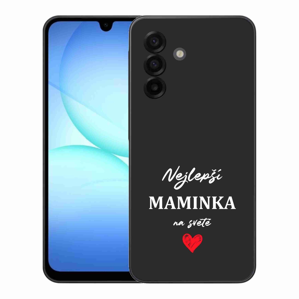 Gél borító mmCase Samsung Galaxy A17 4G/5G - legjobb anya 1 fekete háttér