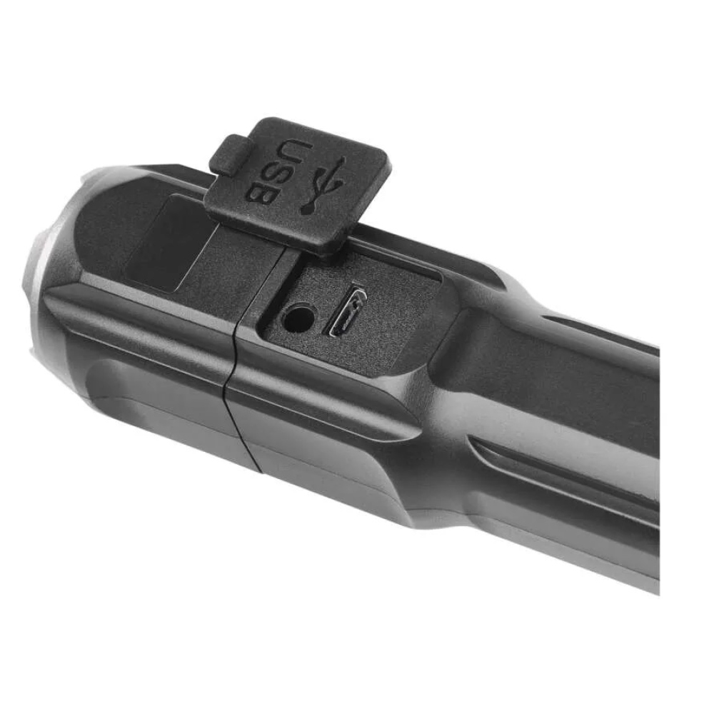 LED újratölthető műanyag zseblámpa P3214, 150 lm