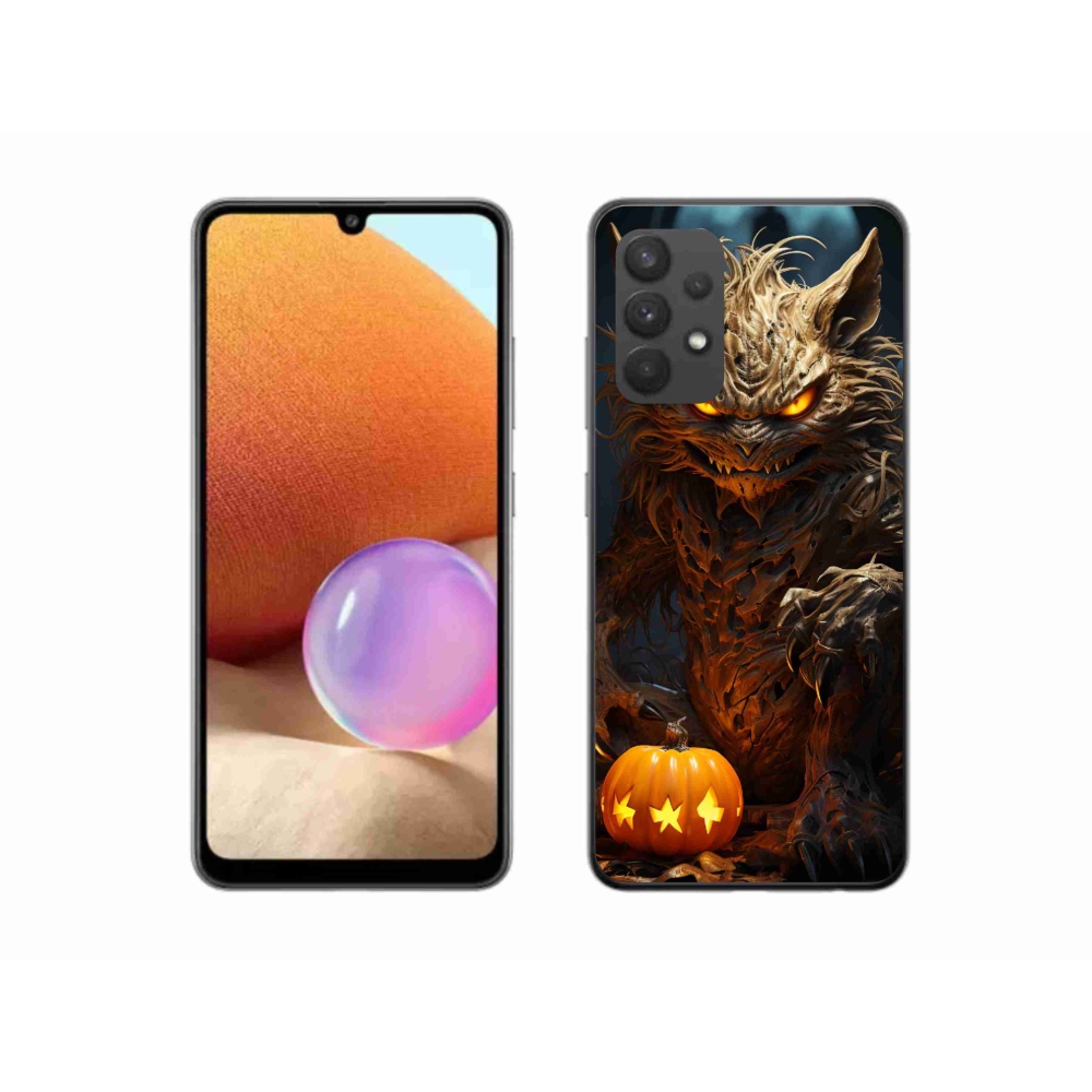 Gél borítás mmCase Samsung Galaxy A32 4G - Halloween szörny - Samsung Galaxy A32 4G - Halloween szörny