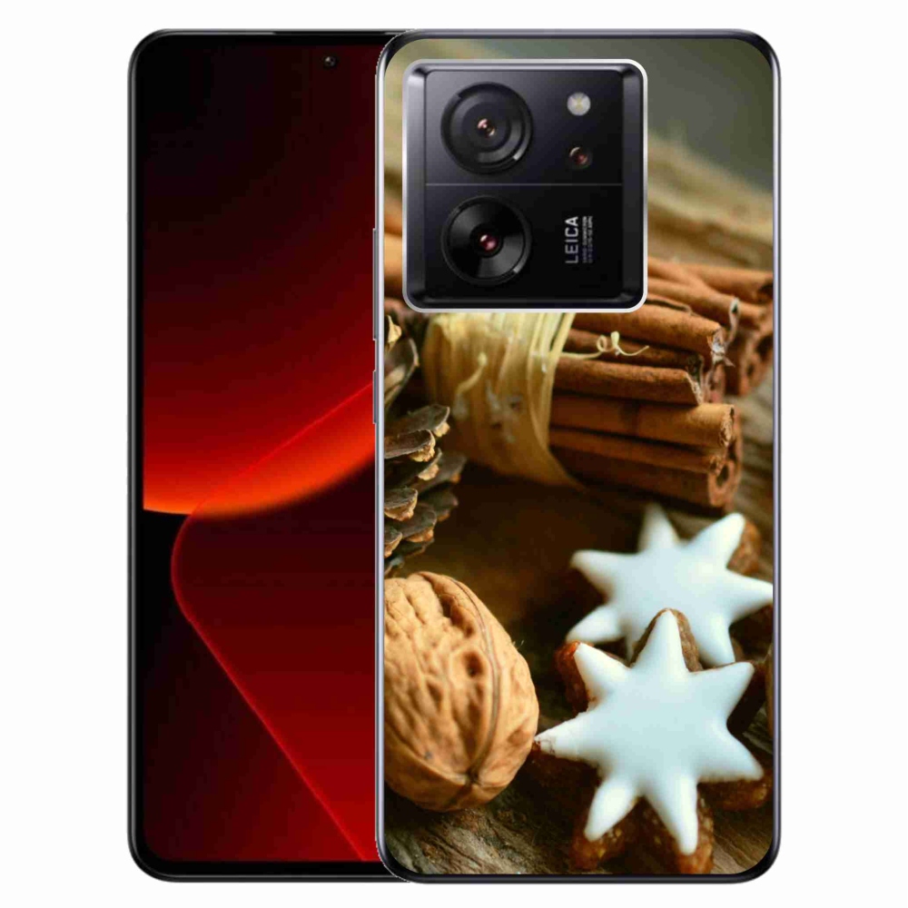 Gél borítás mmCase a Xiaomi 13T/13T Pro számára - fahéj és mézeskalács