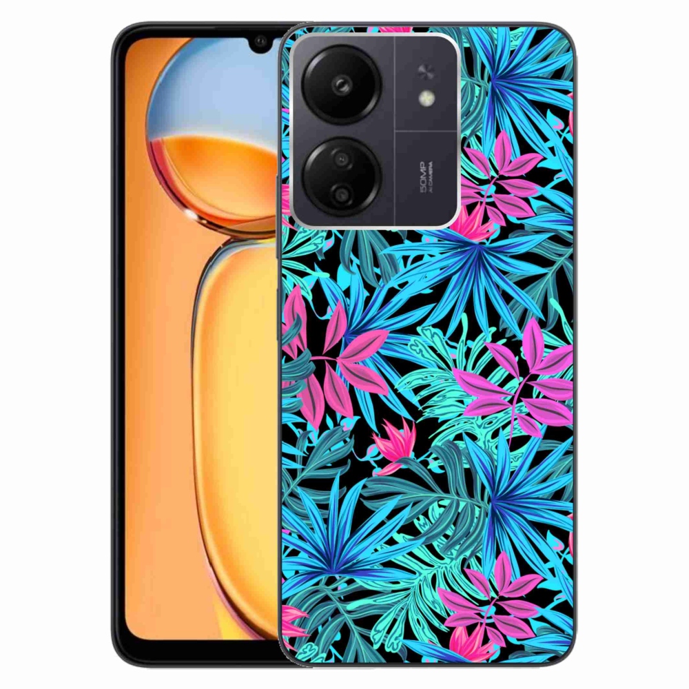 Gél borító mmCase a Xiaomi Poco C65/Redmi 13C - virágok 3