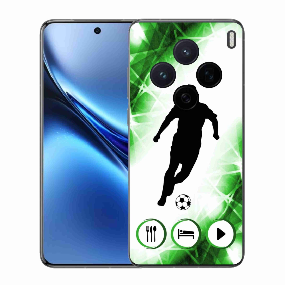 Zselés borítás mmCase a Vivo X200 5G-hez - focista