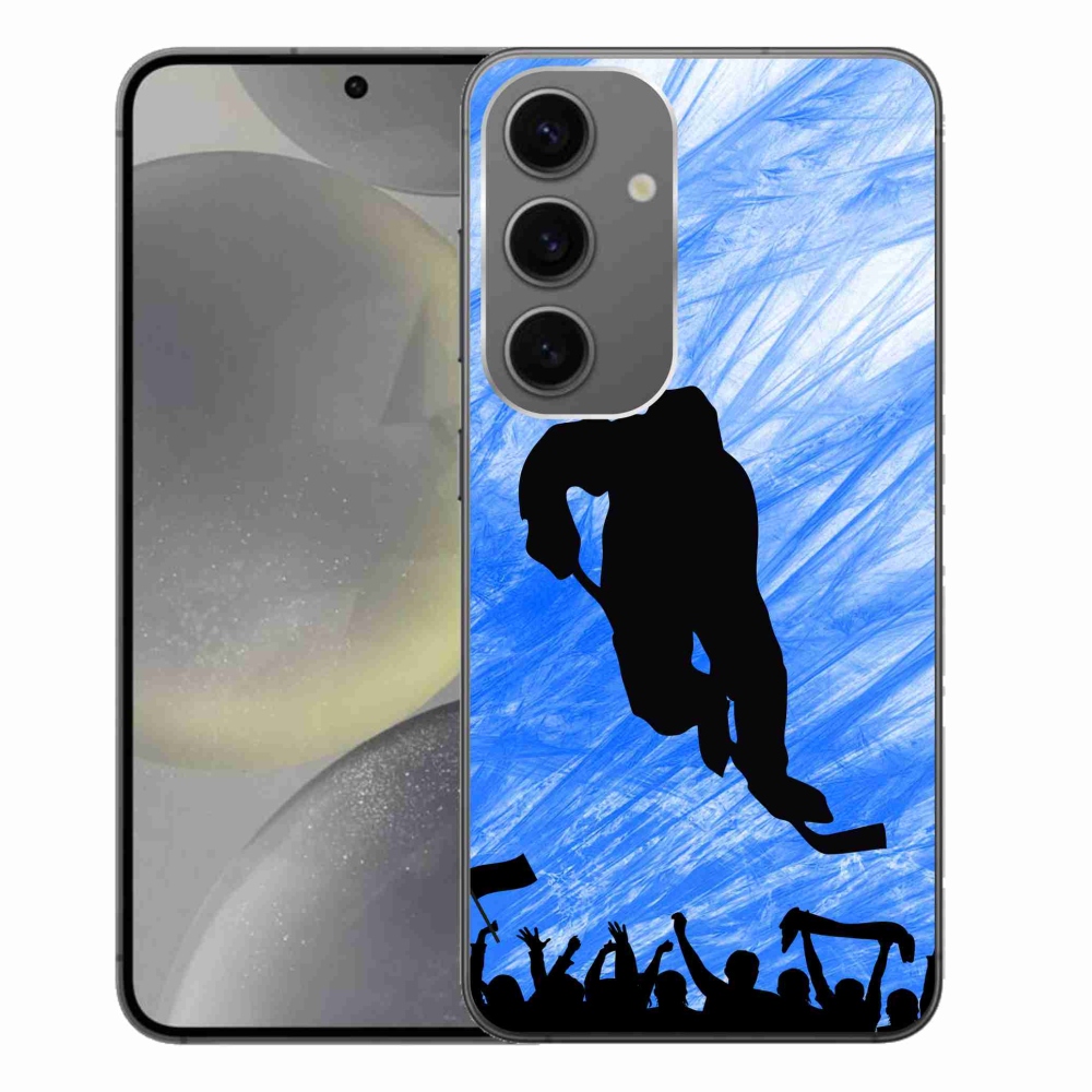 Gél borítás mmCase Samsung Galaxy S24+ - hokijátékos számára