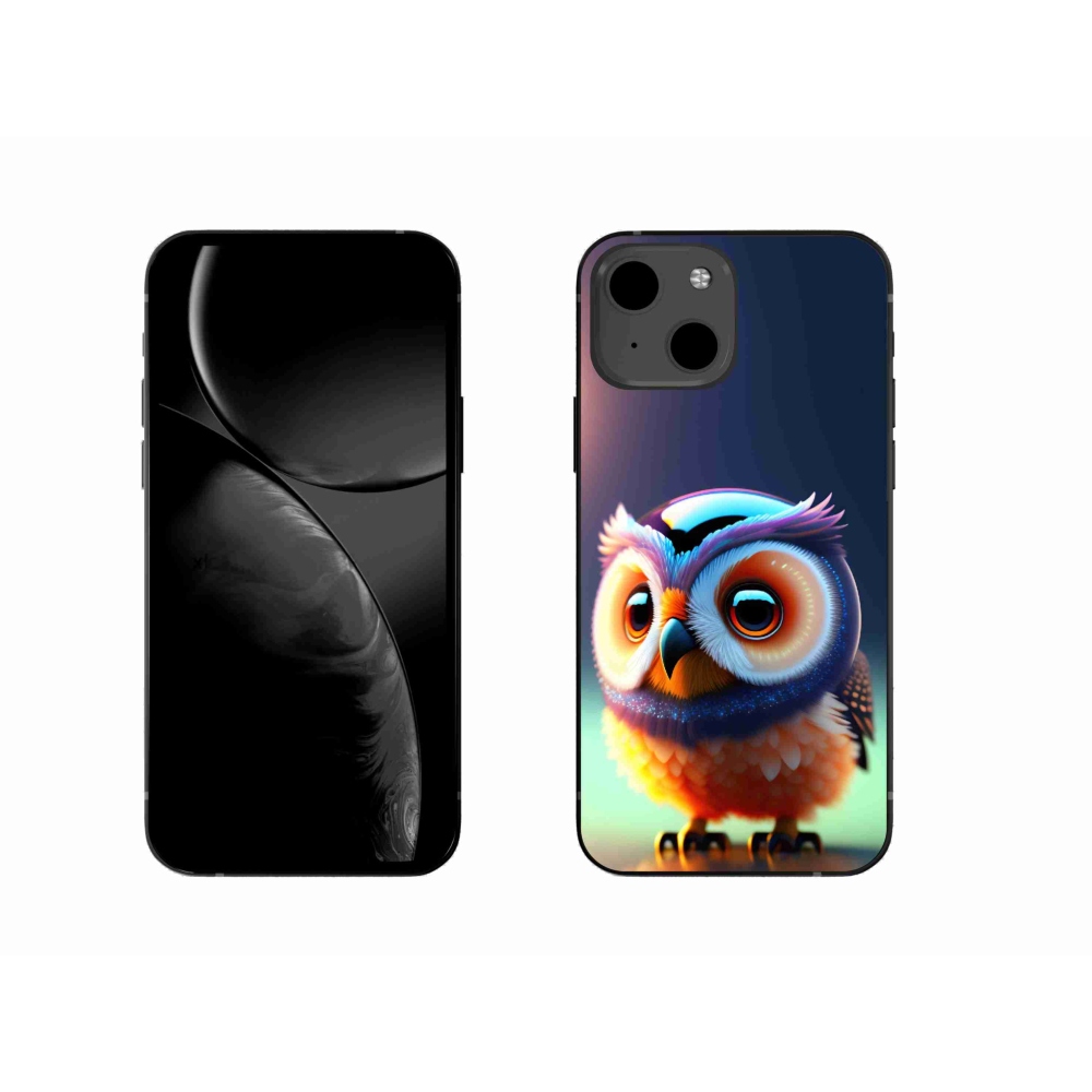 Zselés borítás mmCase iPhone 13 készülékhez - bagoly