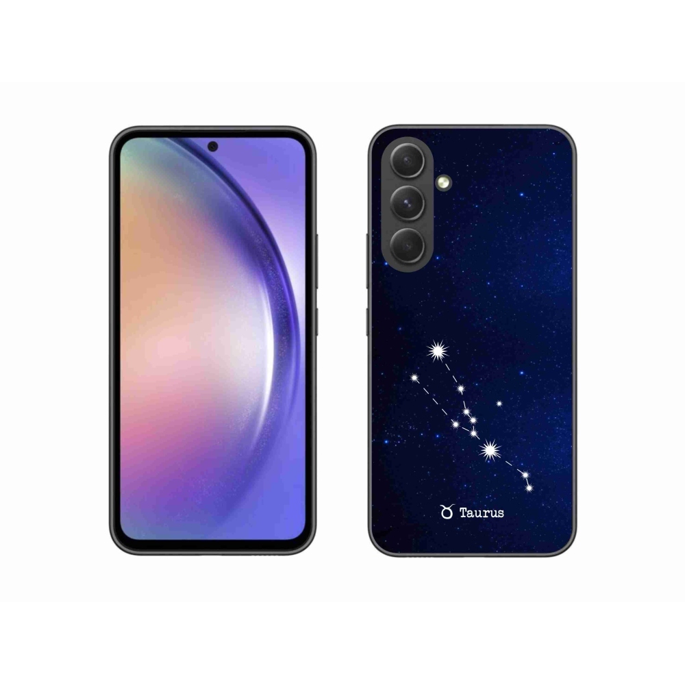 Gél borítás mmCase Samsung Galaxy A54 5G - Taurus csillagképhez