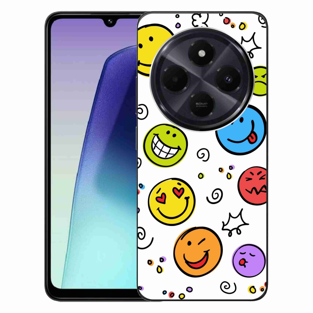 Gél borítás mmCase a Xiaomi Redmi 14C/Poco C75-hez - smiley-k