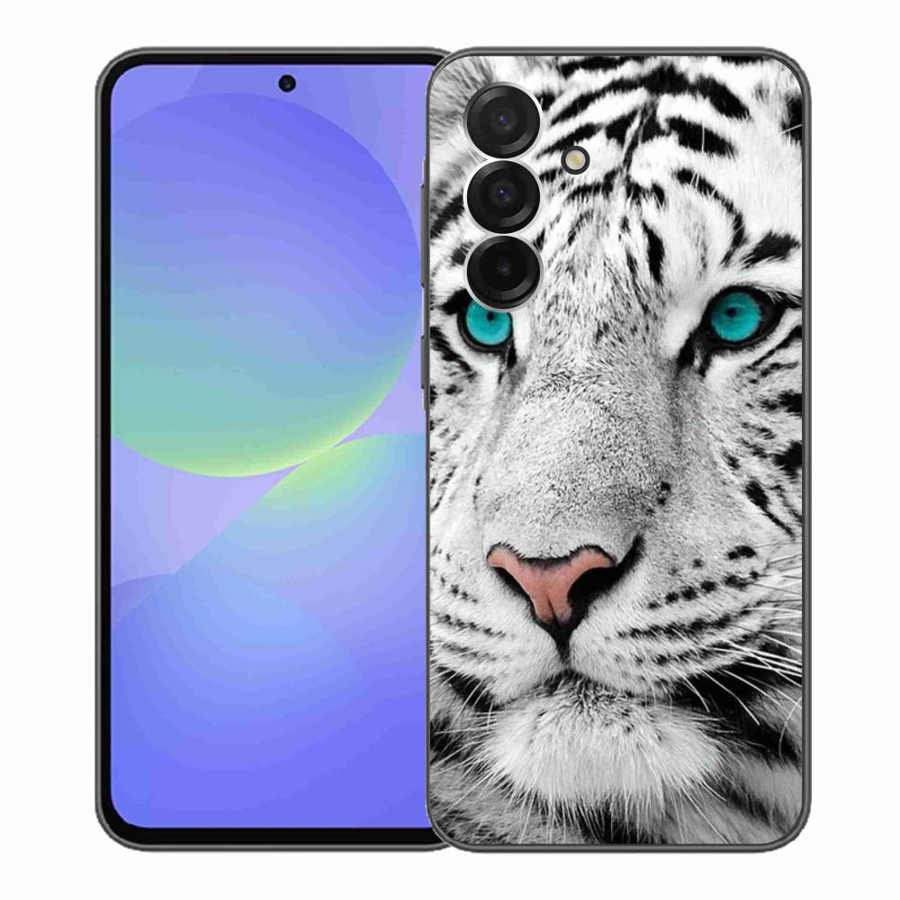 Zselés borítás mmCase Samsung Galaxy A36 5G - fehér tigris
