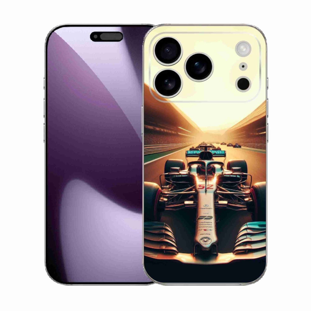 Zselés borítás mmCase iPhone 17 Pro készülékhez - formula 1
