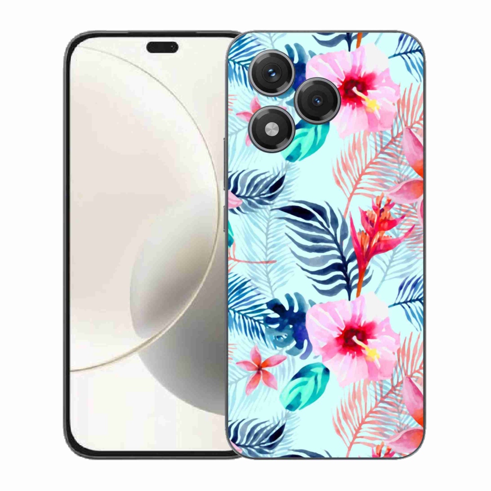 Zselés borítás mmCase a Honor 400 Lite-hoz - virágok