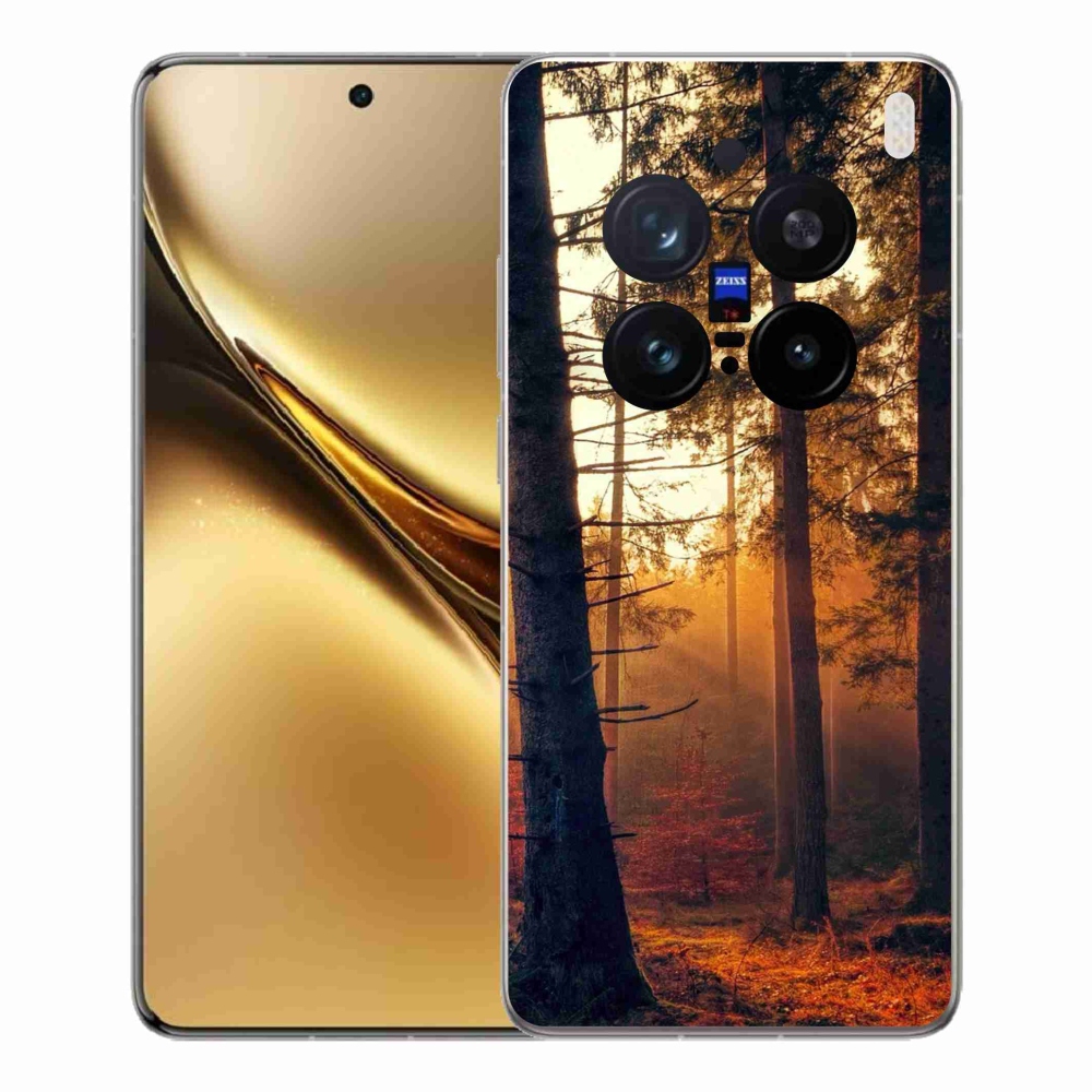 Zselés borítás mmCase a Vivo X200 Pro 5G készülékhez - erdő