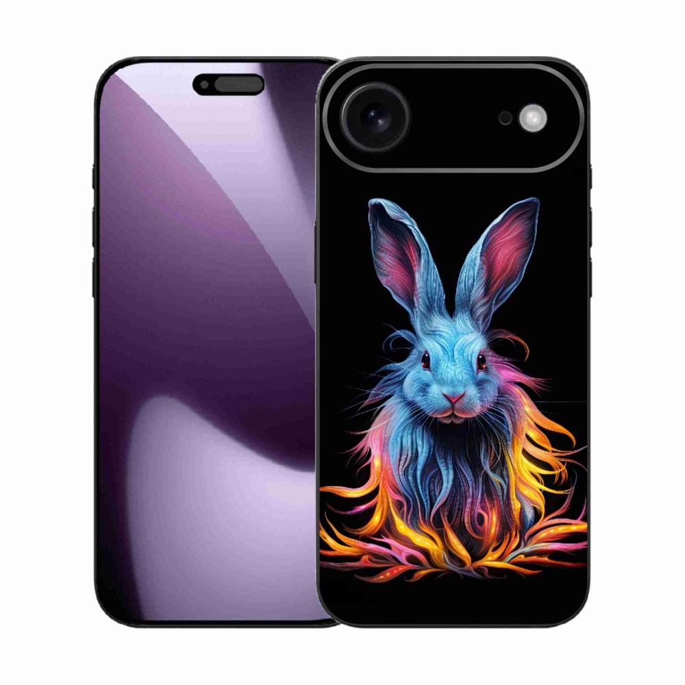 Gél borító mmCase iPhone 17 Air készülékhez - absztrakt nyúl