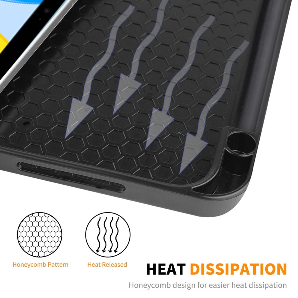 ENK intelligens pozicionáló tok Xiaomi Pad 7/7 Pro táblagéphez - szürke