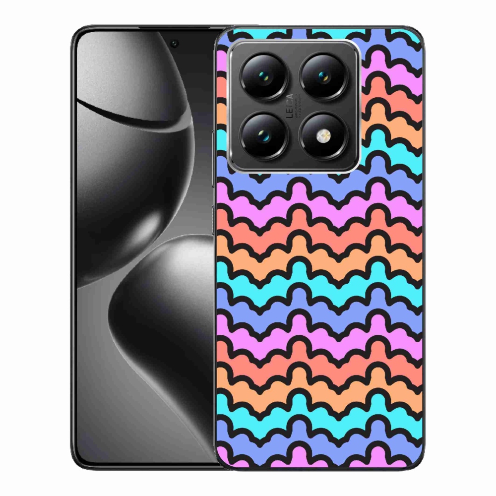 Gél borítás mmCase a Xiaomi 14T számára - absztrakt motívum 30