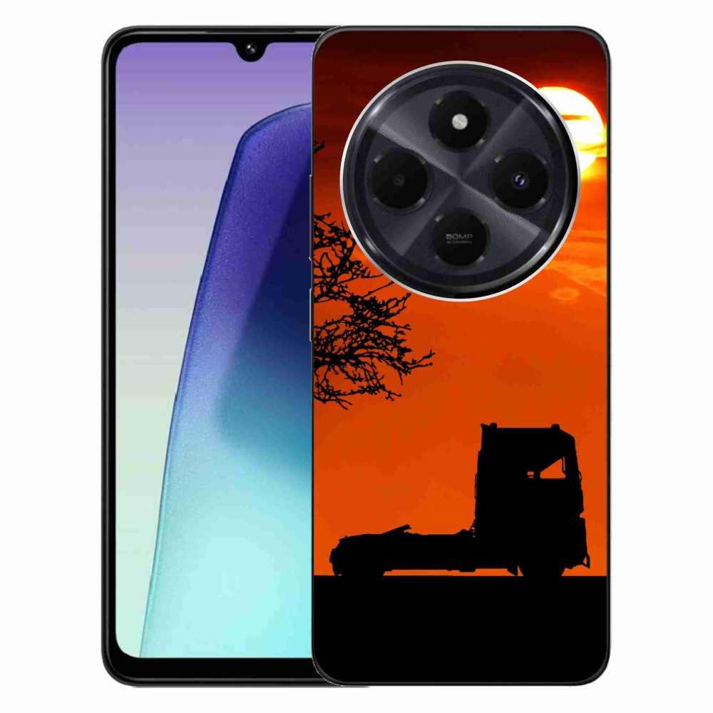 Gél borítás mmCase a Xiaomi Redmi 14C/Poco C75-hez - teherautó 3