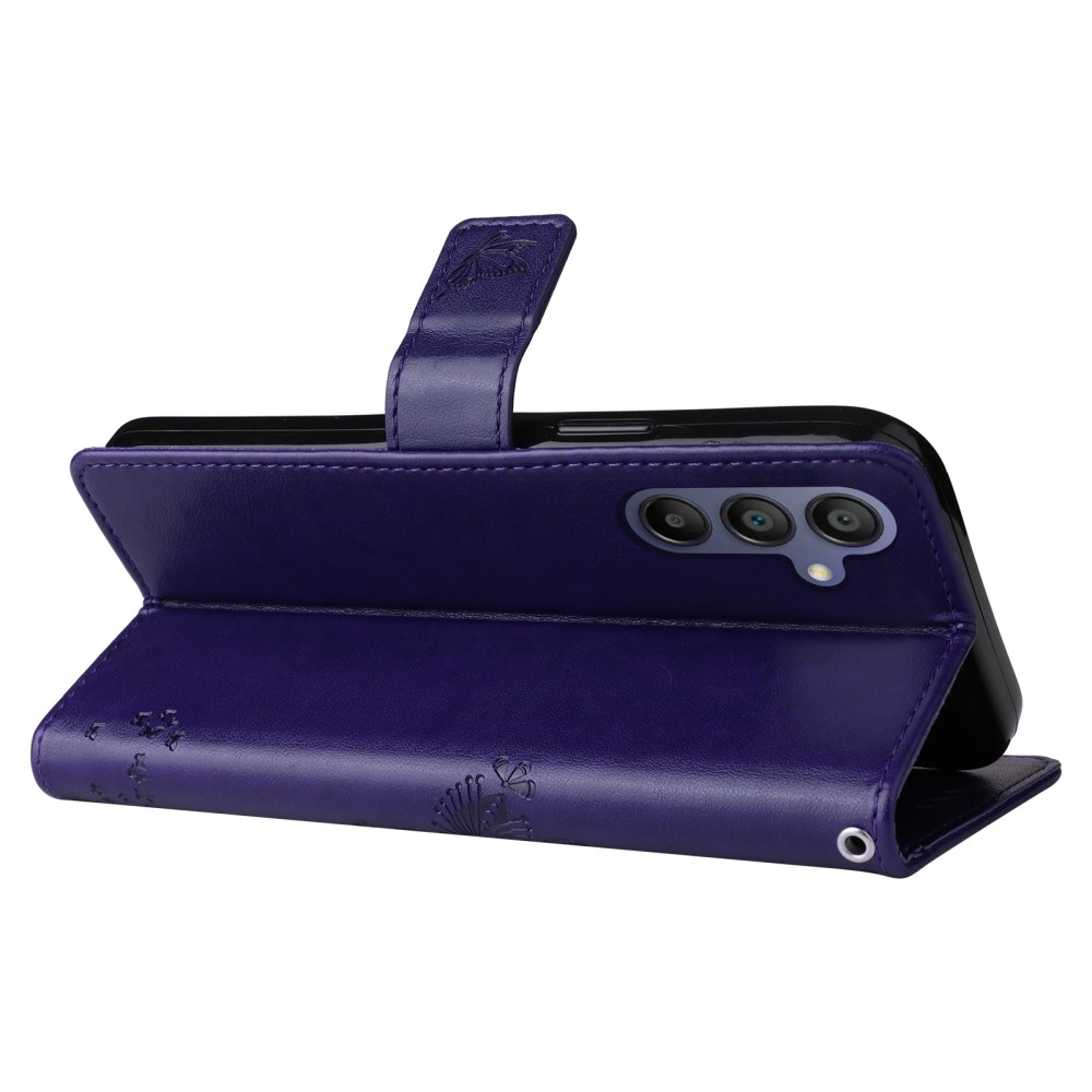 Fák könyve tok Samsung Galaxy A16 4G/5G/A26 5G - sötétlila